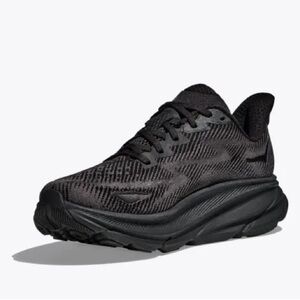 Hoka One One Clifton 9 Women's Running Shoes Black Size 8B